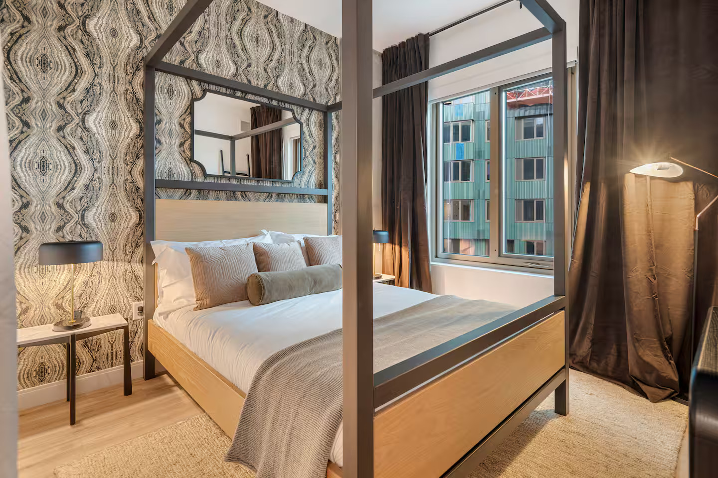 The Hyatus junior one-bedroom furnished stay at Verra in Boston