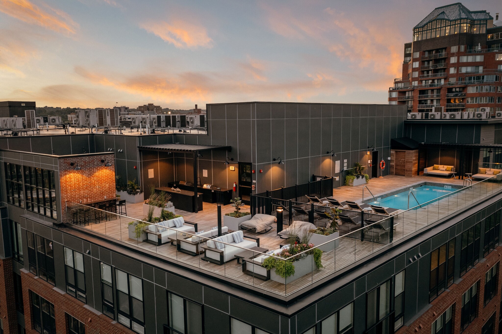 Furnished one-bedroom stay at The Asher in Stamford